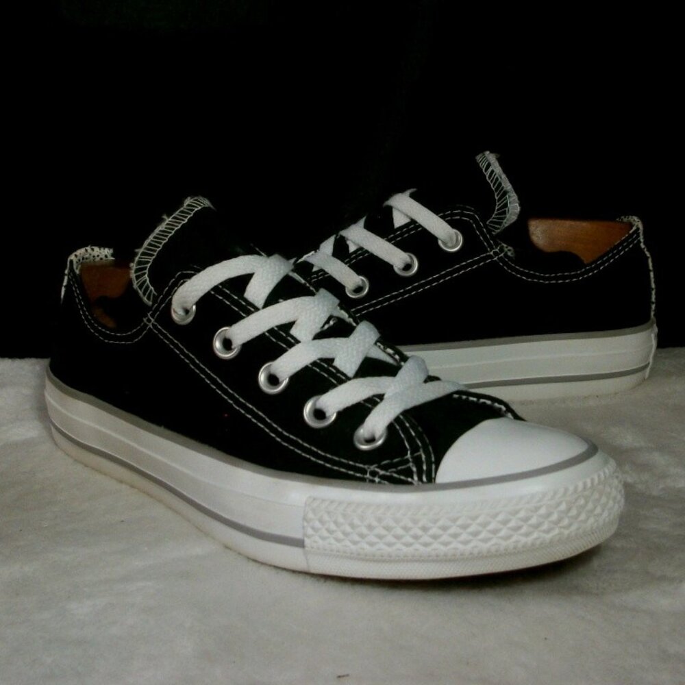 CONVERSE CHUCK TAYLOR ALL STAR DOUBLE TONGUE BLACK OX LOW 6M 546914F FREE SHIP
